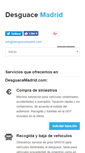Mobile Screenshot of desguacemadrid.com